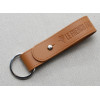 Porte-clés ceinture en cuir recyclé fabriqué en France "HECTOR"
