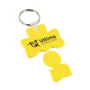 Porte-clés jeton personnalisé "TREFLE" made in FRANCE marquage logo 1 couleur