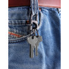 Porte-clés mousqueton "D-CLICK" de TROIKA sur ceinture