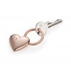 Porte-clés coeur avec strass SWAROVSKI "ROSY"