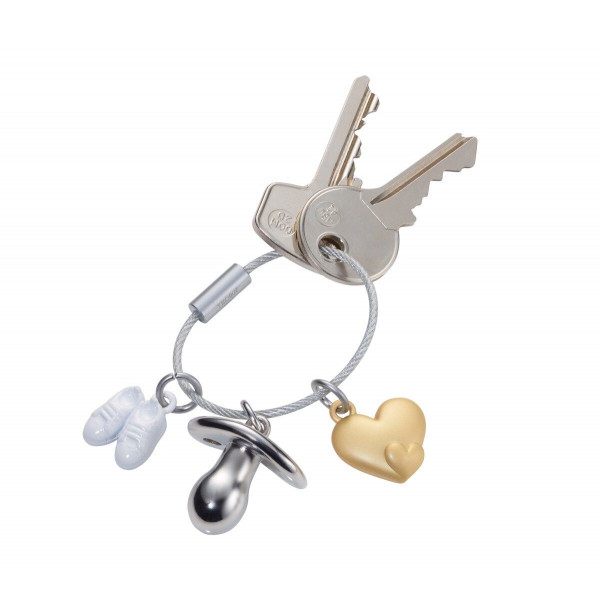 Porte-clés naissance "BABY" personnalisé