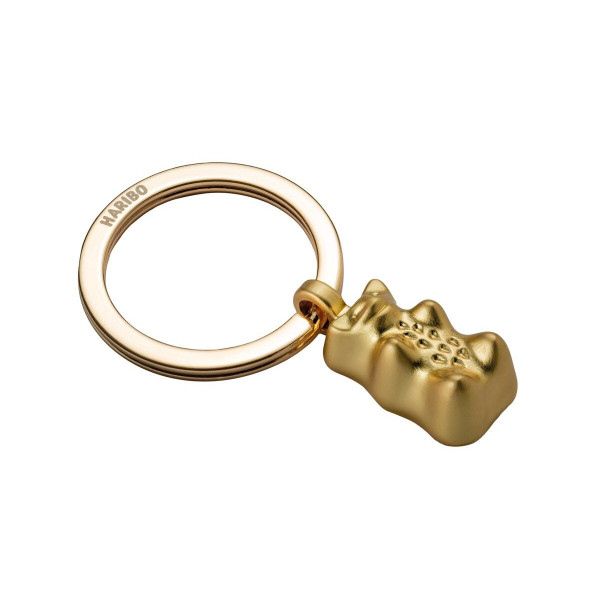 Porte-clés ourson HARIBO "GOLDBAR" avec gravure