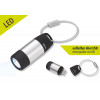 Porte-clés TORCHE LED USB personnalisé