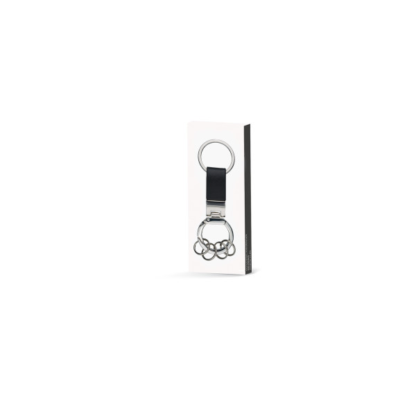 Porte-clés personnalisable "ANO" avec anneaux sur mousqueton