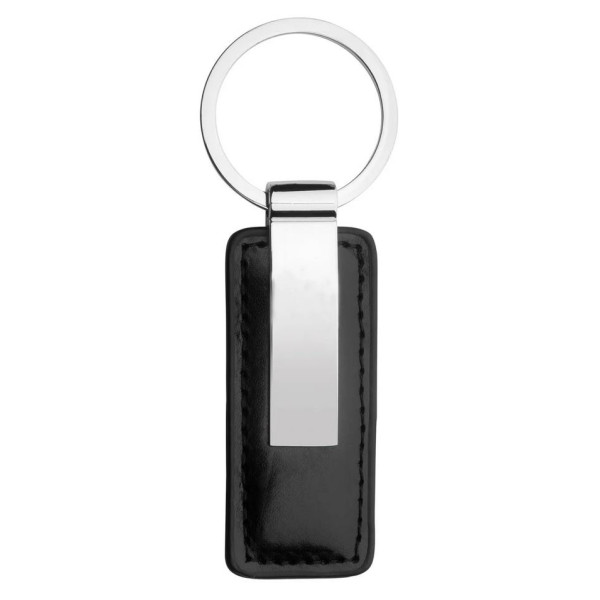 Porte-clés personnalisé simili-cuir et métal "SELECT"