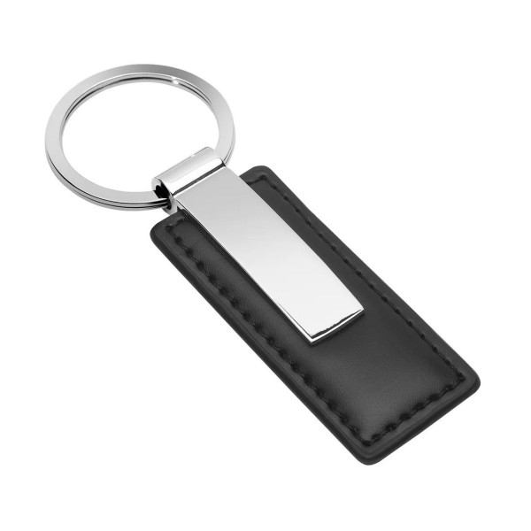 Porte-clés personnalisé cuir et métal "SELECT"